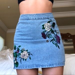 Denim Skirt
